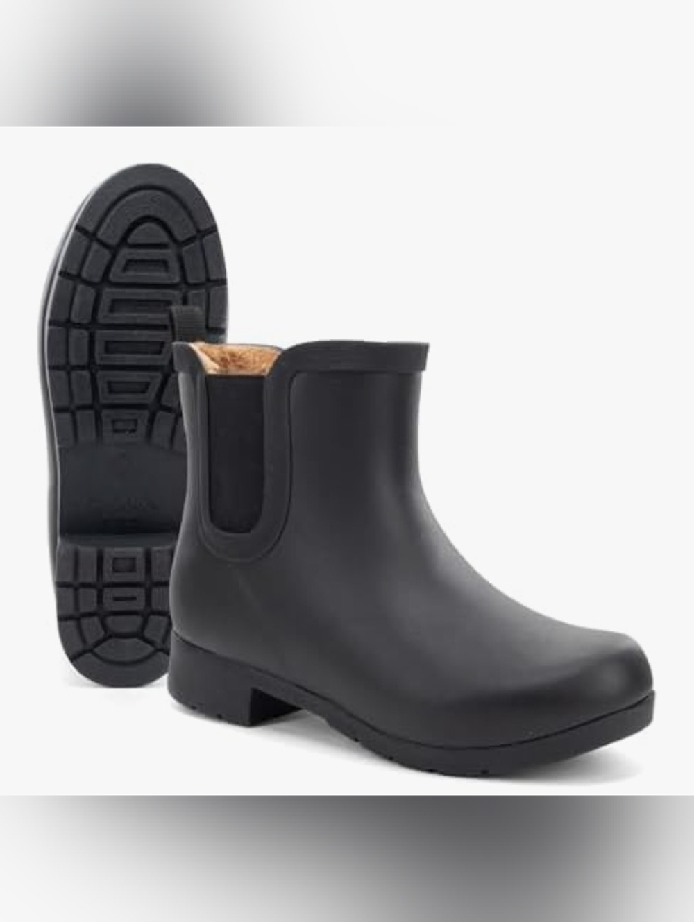 Chooka Waterproof Plush Lined Chelsea Bootie with Memory Foam